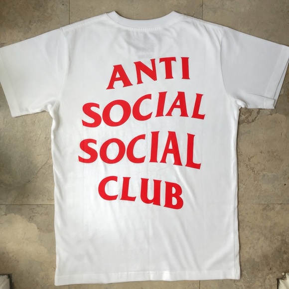 Anti Social Social Club ASSC China Flag T-Shirt - Picture 2 of 5